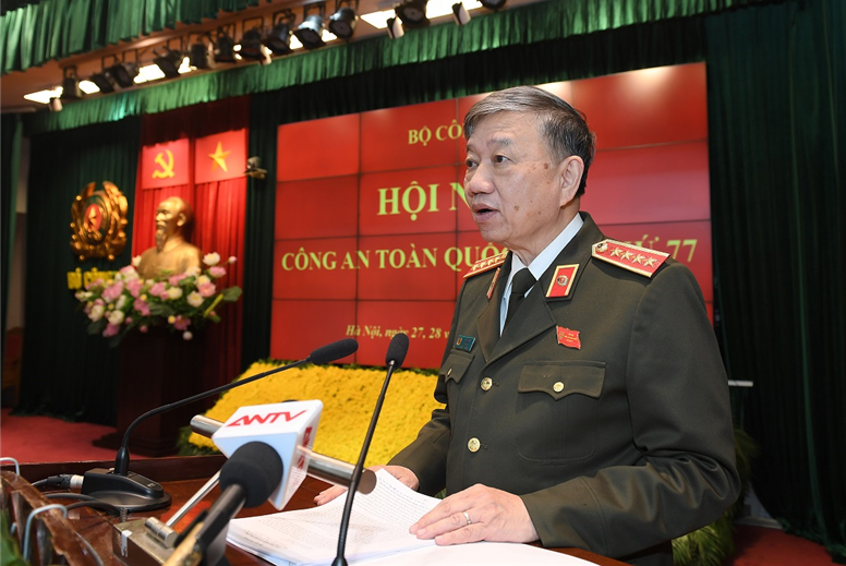 Bộ trưởng Tô Lâm gửi Thư chúc mừng năm mới 2022